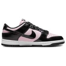 Nike Dunk Low Women's Casual Sneakers Black/Pink/White DJ9955-600 - Đen và hồng - Xem 5