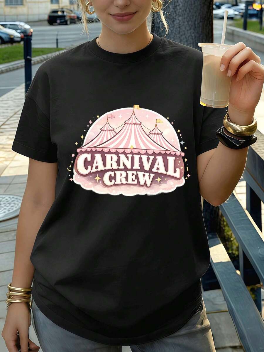 Women T-Shirts - Black - View 1