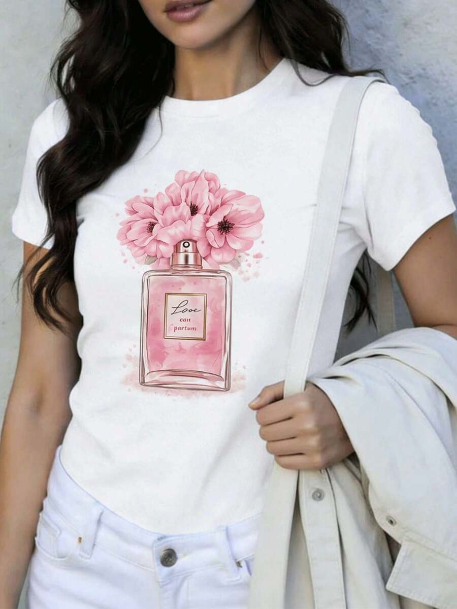 Women T-Shirts - White - View 1