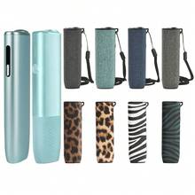 For IQOS Iluma I One Protective Case - Canvas Material With Anti-Drop Functions PU Leopard Print Fashion Storage Case - CASE - View 9