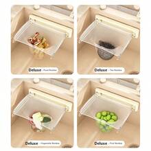 1 Set Hanging Foldable Sink Strainer Set With 50pcs Filter Mesh, Multi-Functional Kitchen Accessory, Convenient Food Waste Drain Basket, Anti-Clog Food Residue Storage Rack, Space-Saving Dry-Wet Separation Kitchen Storage, Great For Home Cooking, Ideal Gift For Christmas, Valentine's Day, Graduation, Parents' Day, Back To School - View 5