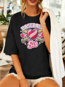 Women T-Shirts - Black - View 1