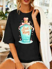 Women T-Shirts - Black - View 1
