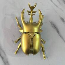 Realistic Beetle Toy Wind-Up Stag Beetle Model Prank Insect Toy Fun Science Educational Animal Ornament Self-Crawling Wind-Up Beetle! Realistic Stag Beetle Too Lifelike, Boys Birthday Gift Summer Toy Wind-Up Realistic Beetle Stag Beetle Cicada Ladybug Insect Model Crawling - Multicolor - View 11