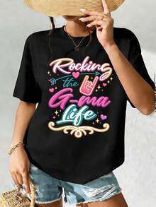 Women T-Shirts - Black - View 2