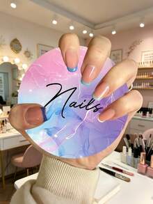 Acrylic Manicure Photography Backdrop, Reusable Decorative Prop For Shooting, UV Resistant - Multicolor - View 6