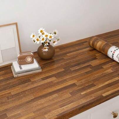 Butcher Block Contact Paper Wood Contact Paper 17.7x120 Inch Dark Wood Contact Paper For Countertops Dark Brown Butcher Block Contact Paper Wood Peel And Stick Wallpaper Woods Vinyl Wrap