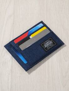 JEMINAL Brand Super Thin Fabric Card Holder, All-In-One Wallet For Cards, Cash And ID - Multicolor - View 8