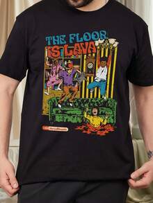 Dam-T-shirts - Svart - Visa 2