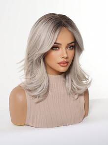 14-Inch Medium-Length Curly Wigs Soft & Natural, Realistic Scalp,Wigs For Women,Beauty Holiday Essentials,Comfortable To Wear,Versatile For Daily&Weddings& Party &Cosplay&Festival&Music Festival Parties Use, Gifts For Girlfriends,Fashion Must-Haves - Multicolor - View 7