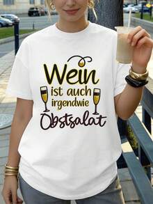 Dam-T-shirts - Vitt - Visa 1