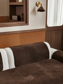 1 tấm lót ghế sofa cho thú cưng màu trơn tối giản, chống trầy xước và chống bám bẩn, phù hợp cho mèo và chó mọi mùa, có thể giặt tay và giặt máy, tấm bảo vệ ghế sofa cho thú cưng. - Cà phê nâu - Xem 8