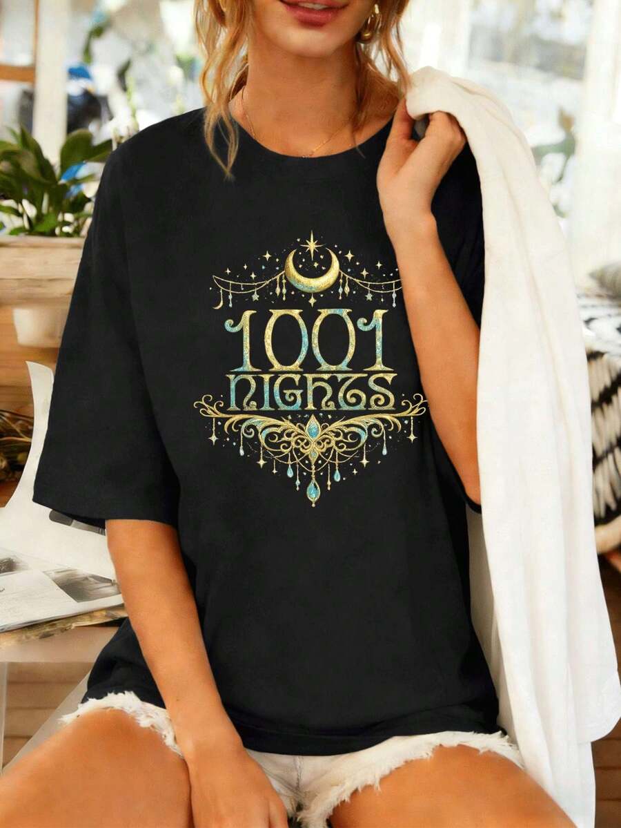 Women T-Shirts - Black - View 1