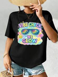 Women T-Shirts - Black - View 2