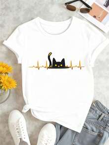 Women T-Shirts - White - View 2