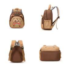 Mochila infantil con diseño de coche de dibujos animados - A - Ver 3
