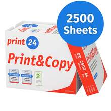 Print24 Copy Paper A4 80 Gsm Premium White CIE 160 – PEFC Certified - A4 - View 1