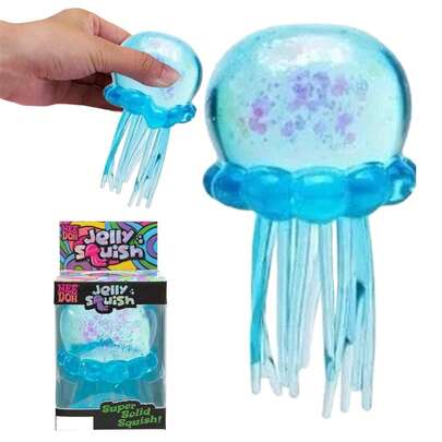 1 قطعة لعبة ضغط على شكل قنديل البحر - Schylling Jellyfish Squishy Stress Relief - قد يختلف اللون - جديد 2026 - هدية للأصدقاء - هدية عيد ميلاد - هدية مجموعة - هدية