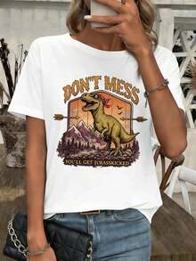 Women T-Shirts - White - View 1