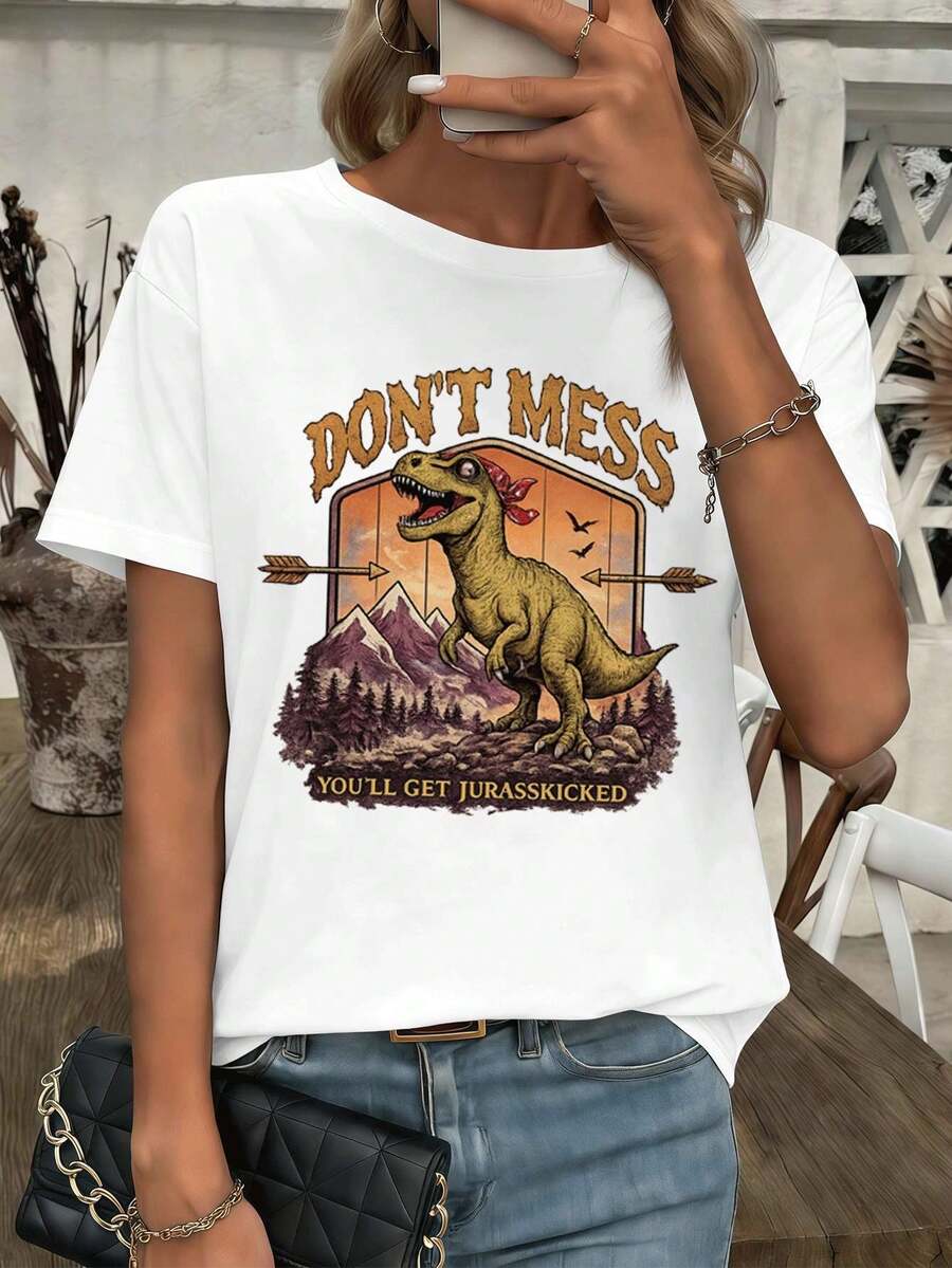Women T-Shirts - White - View 1