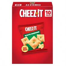 Cheez-It White Cheddar Baked Snack Crackers – Crunchy Cheese Snacks, 10 Count Lunch Packs - Lunch Snacks - View 4