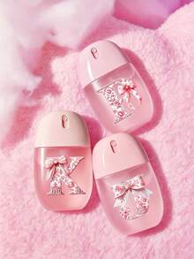 Pink Bow Letter Pattern Plastic Empty Bottle, Pump Spray Bottle, Portable Refillable Bottle, Can Be Filled With Cleaning Solution, Insect Repellent, Skincare Products, Reusable, Gift, Suitable For Daily Use, Travel Essential, Fine Mist, Leak-Proof, Container, Bathroom - Multicolor - View 4