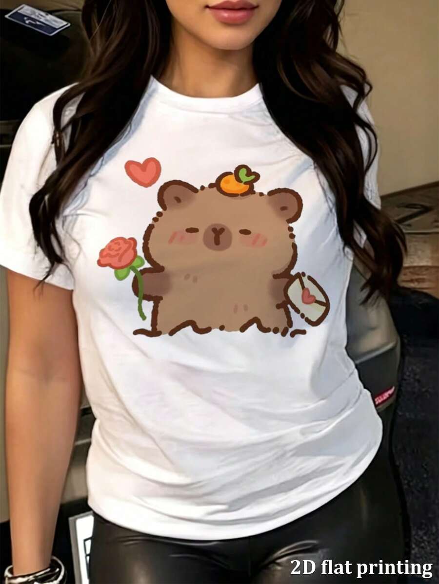 Women T-Shirts - White - View 1