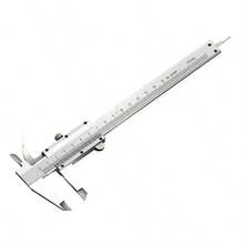 Calibro a vernier in acciaio inossidabile 0-150mm, calibro manuale ad alta precisione 0,02mm, strumento di misurazione a 4 vie adatto per gioielleria, falegnameria, lavorazione dei metalli e progetti fai-da-te: - A - Visualizzare 6