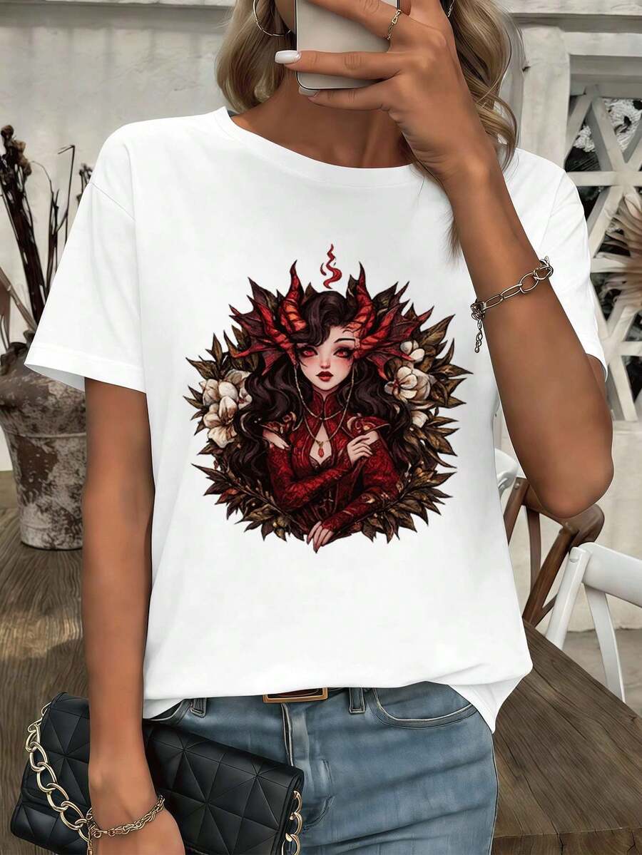 Women T-Shirts - White - View 1