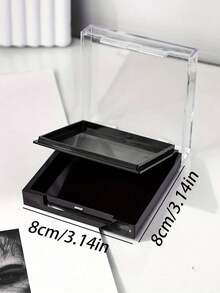10/5/1pc-B Double-Layer Transparent Nail Art Display Box - A-PE Nail Art Storage Box Portable Dust-Proof Storage Box Lid, Suitable For Nail Tips And Nail Art Tools, Double-Layer Pressed Nail Art Sorting Box, Suitable For Vacation Beach, Bathroom, Bedroom And Other Places, Large Capacity, Essential For Makeup Bag, Essential For Travel - Multicolor - View 13