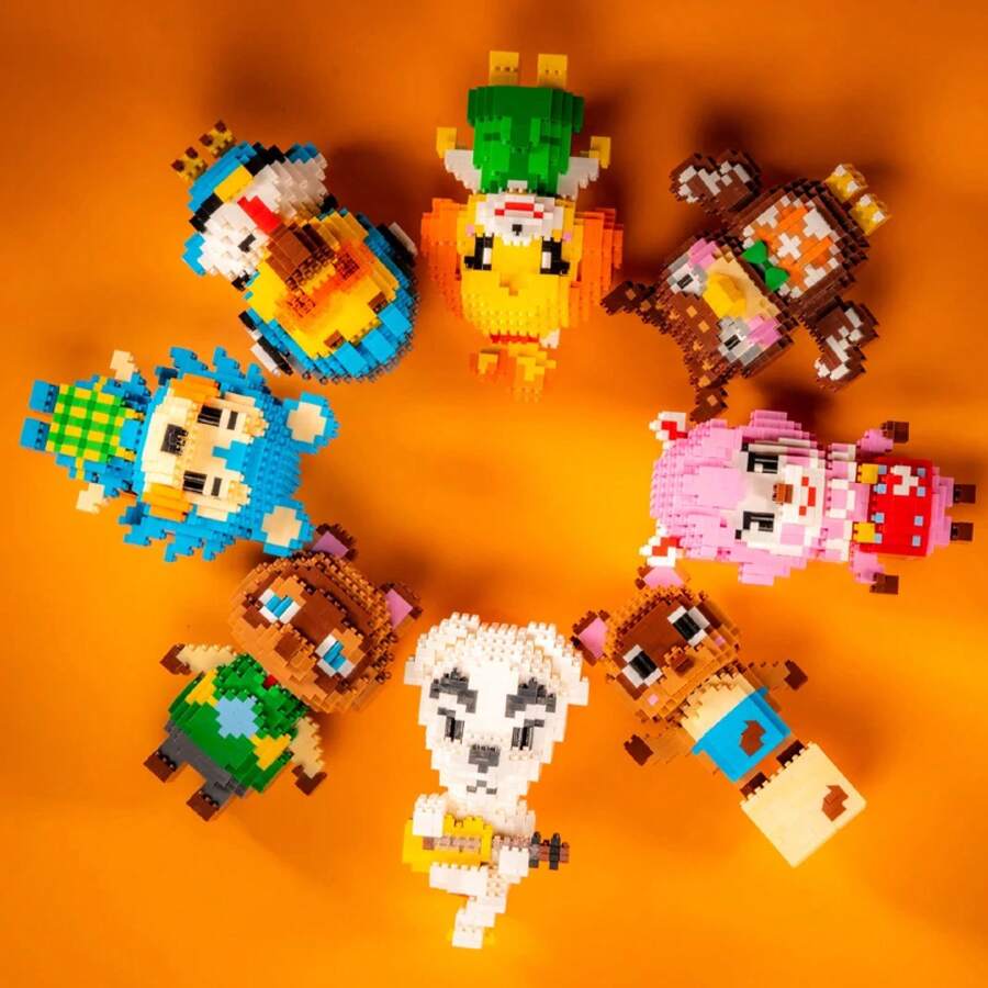 Nuevos 28 Tipos de Bloques de Construcción de Animales, Modelo Raymond, Bloques de Construcción de Anime, Juguetes de Bloques de Construcción para Niños, Regalos de Juguetes - 4010-22 - Ver 1