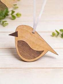 3/6Pcs Retro Bohemian Wooden Bird Hanging Ornaments Exquisite Bird-Shaped Wooden Pendants Are Decorated With Delicate Tassel Details, Adopting A Classic Vintage Bohemian Style. Comes With Hanging Ropes For Effortless Installation, No Power Supply Needed. Ideal As Artistic Home Decor To Embellish Walls, Windows And Various Indoor Spaces. - Multiple Styles - View 8