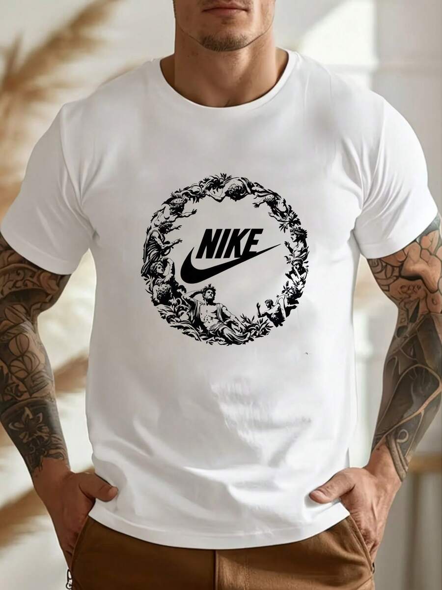 T-shirts pour hommes - Blanc - Voir 1