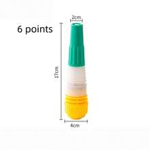 Súng phun nước rửa xe đa năng 4/6/1 inch, vòi phun tưới vườn bằng nhựa áp lực cao có thể điều chỉnh. - Nhiều màu - Xem 7