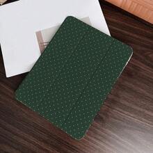 1 chiếc ốp lưng máy tính bảng in chấm bi xanh lá cây có ngăn đựng bút, tương thích với iPad thế hệ thứ 10 10.9 inch 2022/ Air 13 (M3 2025)/ Air 11 (M3 2025)/ Air 11 (M3 2025)/ 11 (A16 2025), chức năng tự động ngủ/thức/phụ kiện máy tính bảng thời trang, tương thích với 5/5PR/6/6PRO/7/7PRO/Galaxy Tab S10+/S9/A9, tương thích với Pad 5/6/7, tương thích với Matepad. - Nhiều màu - Xem 3