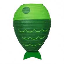 9.8in/25cm Hanging Lanterns For Shower, Hanging Fish Lanterns For Under The Sea, Ocean Theme Birthday Party Decor Colorful Fish Shaped Paper Lanterns, Hanging Decorations For Party, Nautical & Summer Beach Events Underwater Themed Fish Paper Lanterns, Mermaid & Ocean Party - View 6