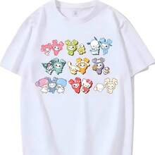 s 2026 Printed T-Shirt, Variety Of Soft And Beautiful Designs For Women, Comfortable Summer And Holiday T-Shirts - Negro - Ver 7