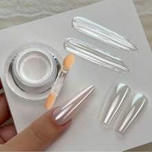 Bột móng tay Fairy Aurora - Hiệu ứng Aurora nàng tiên cá, kim tuyến trang trí làm móng DIY tại nhà 0.5g/hũ - Nhiều màu - Xem 9