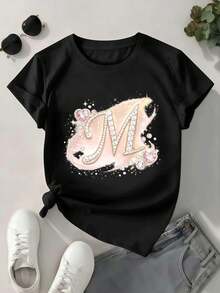 Women T-Shirts - Black - View 1