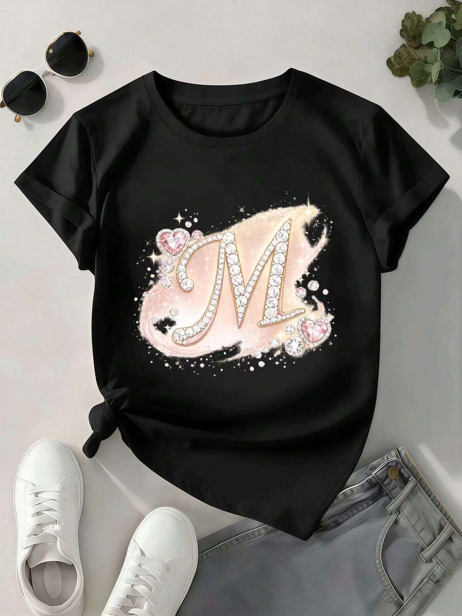 Women T-Shirts - Black - View 1