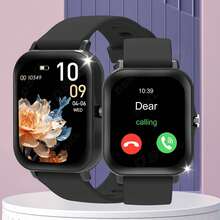 Unisex Smart Watch With Notification, Music Playback And Call Functions - Black - View 13