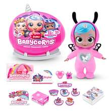 ZURU Babycorns Überraschung Spielzeug - 15-30+ Überraschungen drinnen mit süßer Krippe, sammelbare Einhorn Baby Figuren & Zubehör, Altersgruppe 3+ - Verschiedenfarbig - Übersicht 3