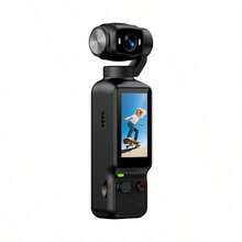 The Portable Action Camera LK-032 Is A Mini Action Camera With 1080p Resolution, Ideal For Travel, Cycling, And Vlogging. It Comes With A 128GB SD Card And An HD Lens With A Flash. - 查看 13