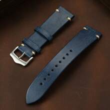 Genuine Leather Watchbands For Men Women 20mm 22mm Retro Casual Replacement Strap For Wristwatch Watch Band - Mouldless - View 14