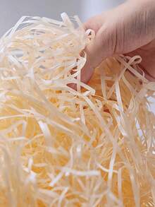 Elegant Shredded Paper Filler For Gift Wrapping - 100g Pack, Perfect For Weddings, Valentine's, Father's & Mother's Day - Available In Black, Champagne, Pink - Multicolor - View 7