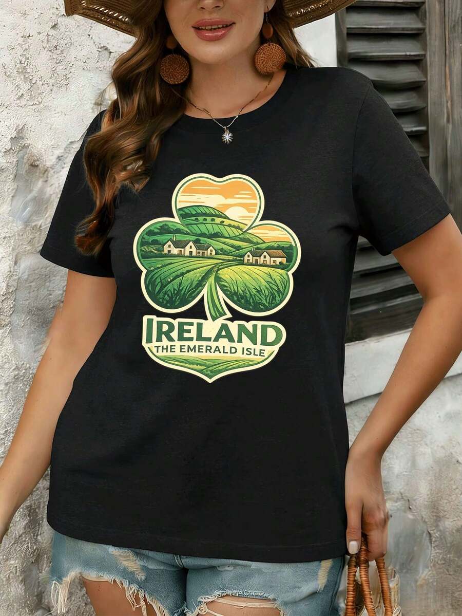 Women T-Shirts - Black - View 1