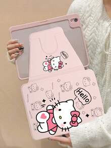SANRIO Ốp bảo vệ Hello Kitty, ốp gập thông minh hình hoạt hình dễ thương, phù hợp cho iPad Air/Pro. - Nhiều màu - Xem 1