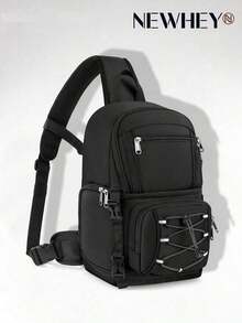 NEWHEY Camera Bag, DSLR/SLR/Mirrorless Cameras Case Small Waterproof Camera Sling Bag Crossbody Bags For Photographers With Tripod Holder Compatible With / - Multicolor - View 2