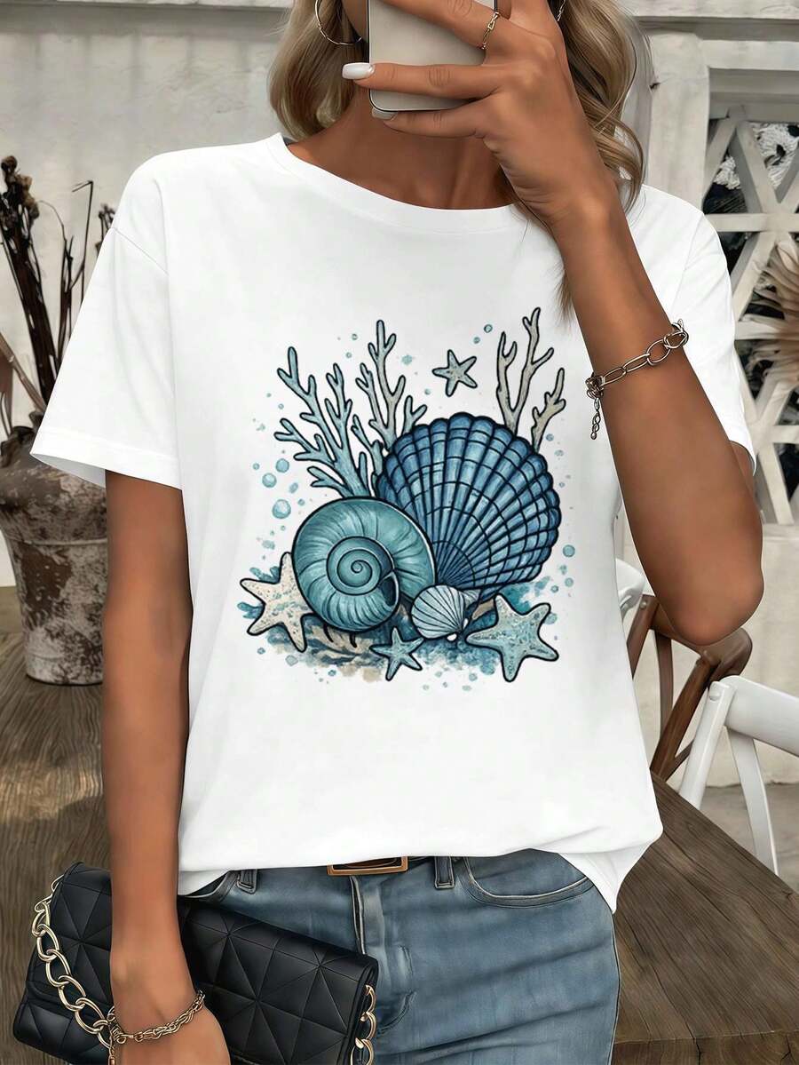 Women T-Shirts - White - View 1