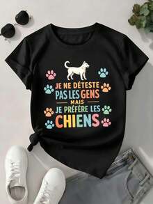 Women T-Shirts - Black - View 1